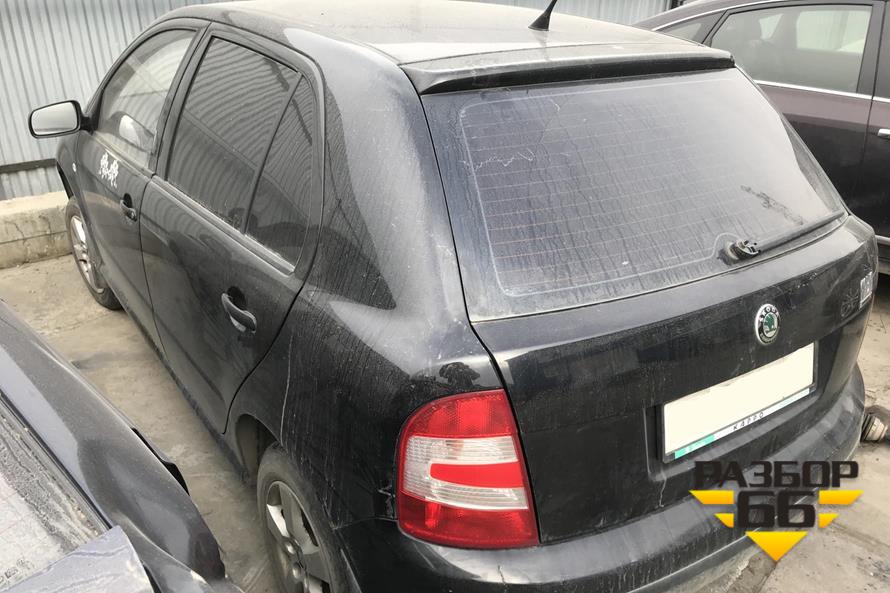 К нам на авторазбор поступил новый автомобиль — Skoda Fabia 2007г 1.2л 64л.с MКПП двс BME