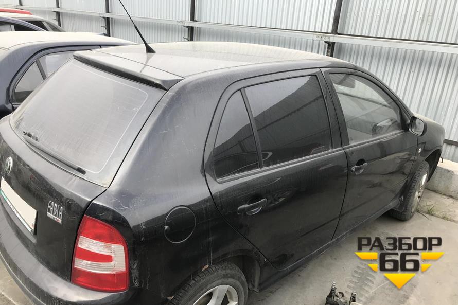 К нам на авторазбор поступил новый автомобиль — Skoda Fabia 2007г 1.2л 64л.с MКПП двс BME