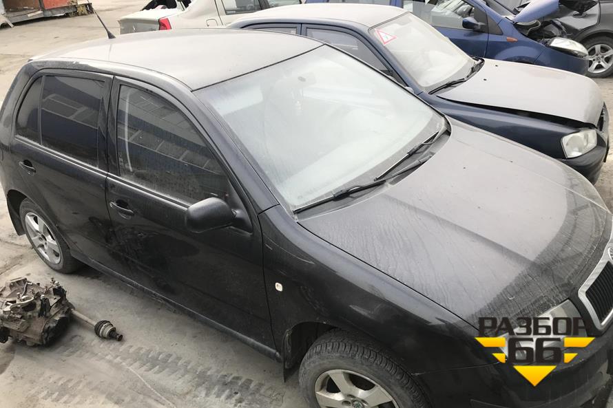 К нам на авторазбор поступил новый автомобиль — Skoda Fabia 2007г 1.2л 64л.с MКПП двс BME