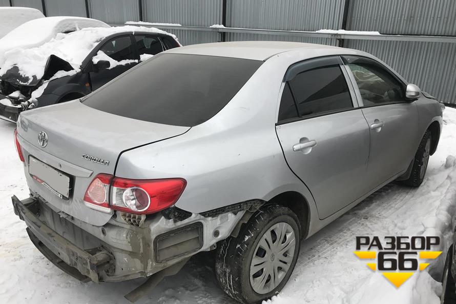 На нашем разборе новинка — Toyota Corolla 2012г 1.6л 124л.с MКПП двс 1ZR
