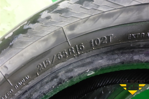 Шины (комплект) Yokohama IceGuard Stud 102T 215/65 R16 (Зима)