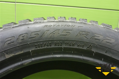 Шина  285/45 R22 (Зима Шипы) (PirelliScorpionIceZero2) (PIRELLISCORPIONICEZERO2)