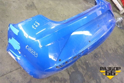 Бампер задний (под парктроник) (1P0807421D) для Seat Leon с 2005-2013г