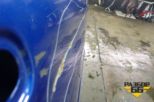 Дверь задняя правая (хетчбэк) (6800379J00) для Suzuki SX4 с 2006-2013г