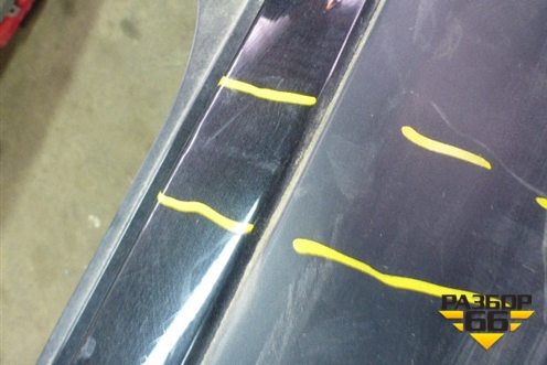 Бампер задний (под парктроник) (85022JD00H) для Nissan Qashqai (J10E) с 2006-2013г (Кашкай)