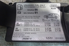 Лючок бензобака (без накладки) для Audi A6 (C6) с 2004-2011г