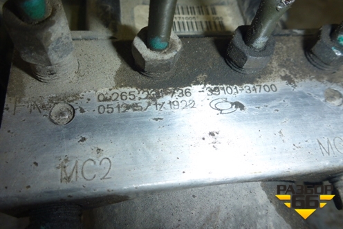 Блок ABS (3910131700) для Nissan Almera Classic с 2006-2013г
