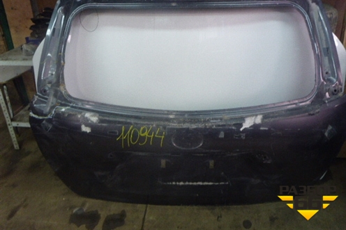 Дверь багажника без стекла (6700548400) для Toyota Highlander с 2007-2013г