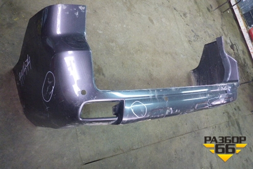 Бампер задний (до 2017г под парктроник) (5215960500) для Toyota Land Cruiser Prado(150) с 2009г