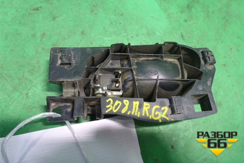 Ручка внутренняя двери передней правой (9660525380) для Peugeot 308 с 2007-2014г