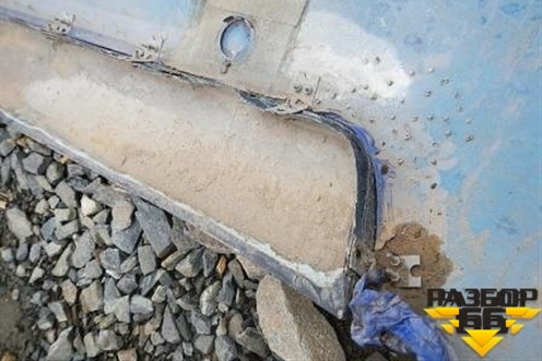 Бампер задний для Peugeot 1007 с 2005г
