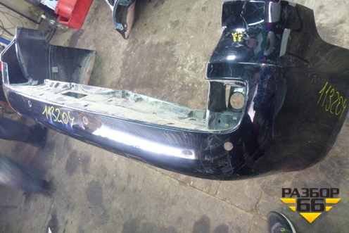 Бампер задний (до 2015г под парктроник) (5215960260) для Toyota Land Cruiser (200) с 2008г