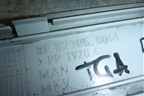 заглушка в косоль для MAN  TGA 4-Series  с 2000-2008г