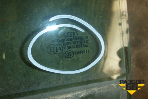 Стекло двери задней правой (седан) для Audi A4 (В7) с 2004-2009г