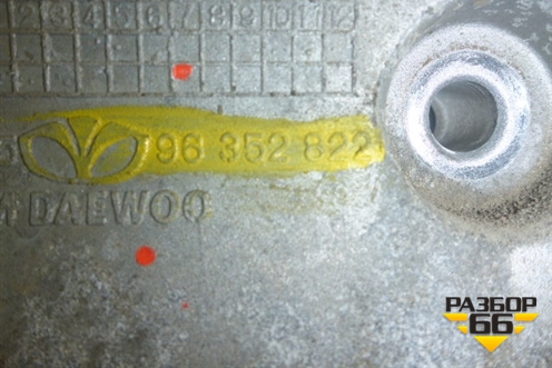 Кронштейн компрессора кондиционера (96352822) для Chevrolet Lacetti с 2003г