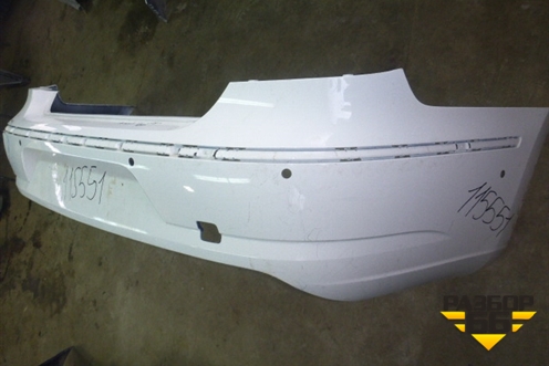 Бампер задний (без юбки после 2012г под парктроник) для Volkswagen Passat-CC с 2008г