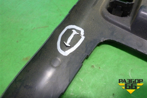 Накладка декоративная (на консоль) для Citroen C3 с 2002-2009г
