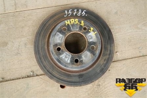 Диск тормозной задний для Mazda Mazda 3 (BK) с 2003-2009г 