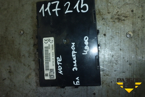 Блок комфорта (284B29U00A) для Nissan Note (Е11) с 2005-2013г