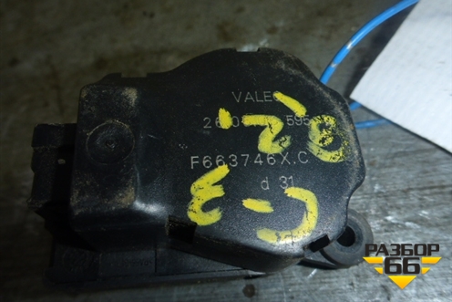 Моторчик заслонки отопителя для Citroen C3 с 2002-2009г