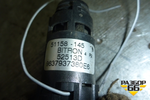 Датчик температуры (с корпуса отопителя) (9637937380) для Citroen C3 с 2002-2009г