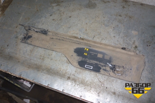 Накладка кабины правая  (продолжение кабины) (20530083) для Volvo TRUCK FH с 2002-2008г (ФШ)