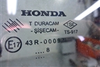 Стекло двери задней правой форточка для Honda Civic 4D с 2006-2012г