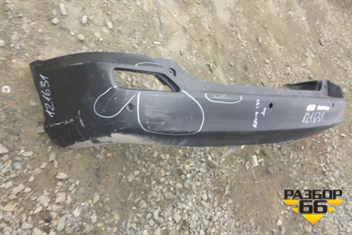 Бампер задний (до 2015г под парктроник) (5215942190) для Toyota Rav-4 с 2012-2019г