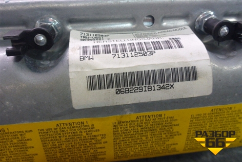 Подушка безопасности пассажирская в торпедо для BMW X5 Е53 с 1999-2007г