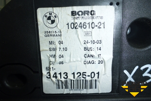 Щиток приборов АКПП для BMW X3 E83 с 2004-2010г