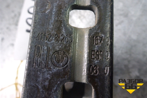 Петля двери задней левой нижняя (41528269845) для BMW X5 Е53 с 1999-2007г
