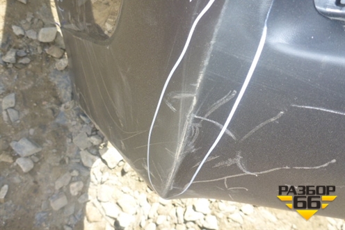 Бампер задний (под парктроник) (5215948170) для Toyota Highlander с 2007-2013г (Хайлендер)