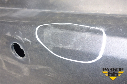 Бампер задний (до 2015г под парктроник) (5215942190) для Toyota Rav-4 с 2012-2019г