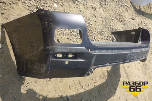 Бампер задний (под парктроник) (5215948170) для Toyota Highlander с 2007-2013г (Хайлендер)