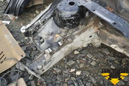 Лонжерон передний правый для Volvo S40 с 2004-2012г