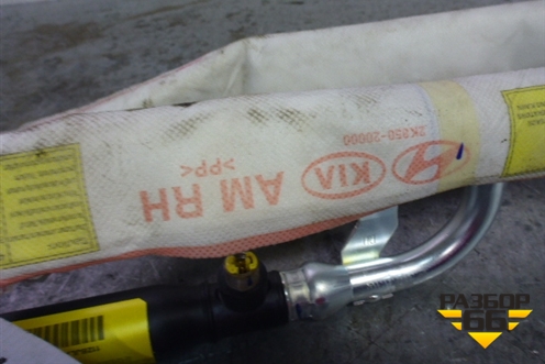 Подушка безопасности боковая шторка правая для Kia Soul с 2008-2014г (850202K000)