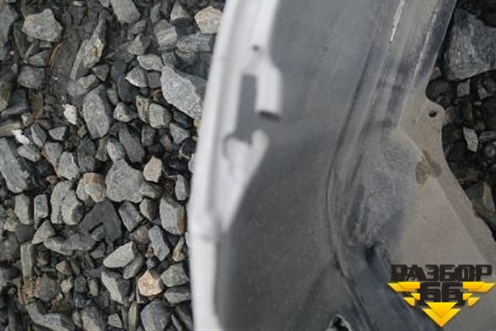 Бампер задний (5215948170) для Toyota Highlander с 2007-2013г
