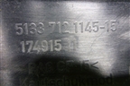 Накладка двери передней левой (на рамку) (5133712114515) для BMW 1-серия Е87/E81 с 2004-2011г