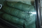 Стекло двери задней правой форточка (6812353100) для Lexus IS-250 с 2005-2013г