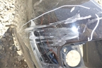 Бампер задний (до 2015г под парктроник) (5215960260) для Toyota Land Cruiser (200) с 2008г