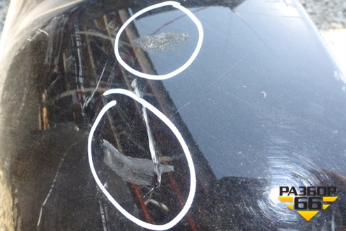 Бампер задний (до 2017г под парктроник) (5215960500) для Toyota Land Cruiser Prado(150) с 2009г