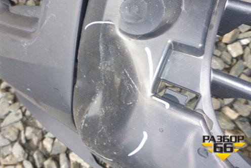 Юбка переднего бампера (до 2014г) (5L0807061) для Skoda Yeti с 2009г