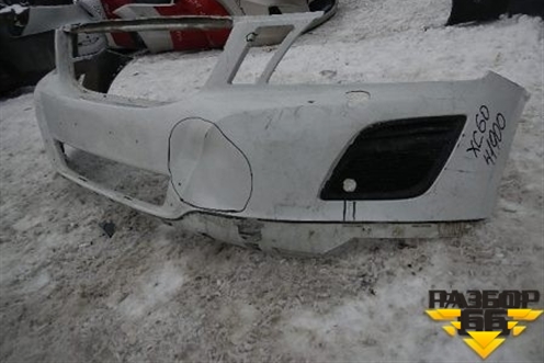 Бампер передний (без юбки до 2013г под омыватели) для Volvo XC60 с 2008-2017г