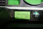 Накладка на торпедо (на блок управления печкой) (27570EM02A) для Nissan Tiida (C11X) с 2004-2013г