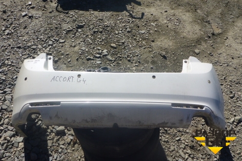 Бампер задний (под парктроник) (71501TL0G00ZA) для Honda Accord(CU-CW) с 2008-2013г