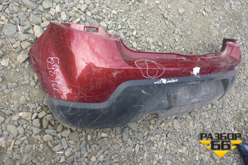 Бампер задний (StepWay) (8200911893) для Renault Sandero с 2009-2014г