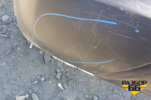 Бампер задний (85022JD00H) для Nissan Qashqai (J10E) с 2006-2013г