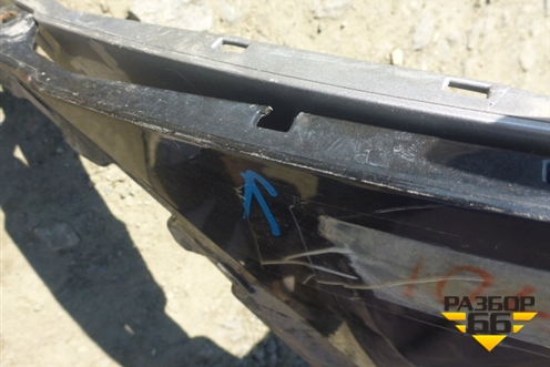 Бампер задний (85022JD00H) для Nissan Qashqai (J10E) с 2006-2013г