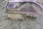 Крыло заднее правое седан для Peugeot 407 с 2004г