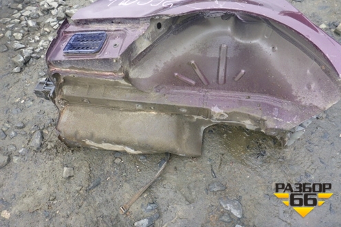 Крыло заднее правое седан для Peugeot 407 с 2004г